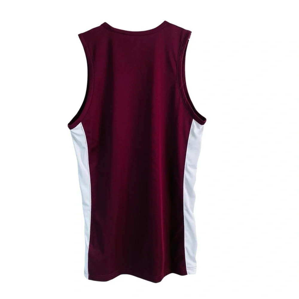 Adidas Maroon Prime Game Day Basketball Jersey Size L